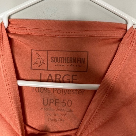 Southern Fin Performance Fishing Shirt Long Sleeve UPF 50+ (Tailing Redf…‎ - Picture 4 of 5